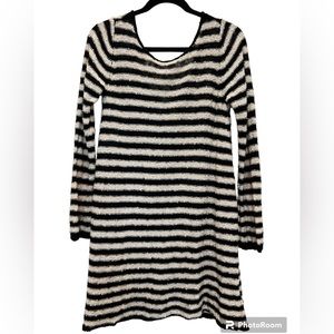 Free People Long Sleeve Striped Dress